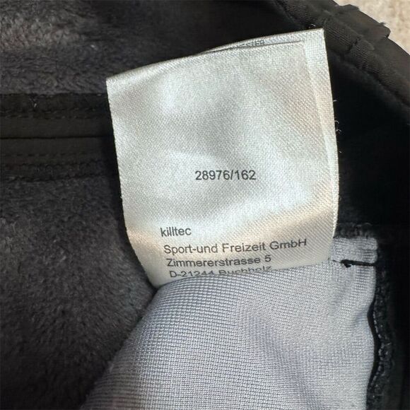 GUC Killtec Women's Black Ski Pants Size 16 Fleece Lined Snow Trousers - Picture 8 of 11